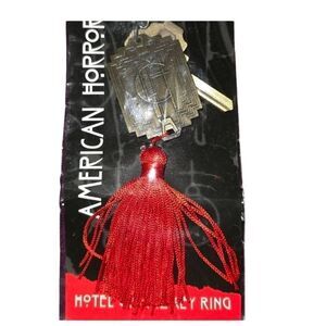 NEW Fox FX American Horror Story Hotel Cortez Satin Tassle Keychain Key Ring Hor